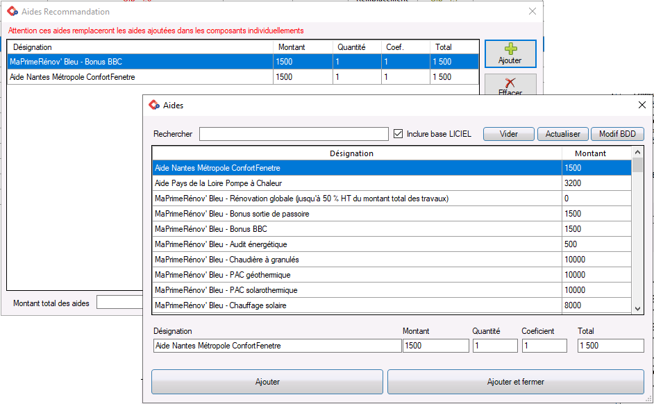 LICIEL - WikiLICIEL - Liciel DIAG - Terrain - Module - Audit